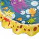 Yellow Lace Inflatable Water Spray Cushion Inflatable Toy Lawn Beach Game Toys