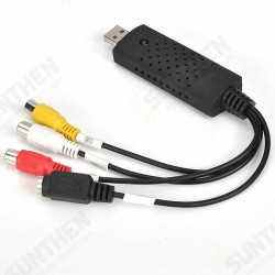 1080P Video Audio Capture Card USB 2.0 Video Adapter AV Signal Capture Cable for DVD Settop Box Camera Camcorder 1080P Video Audio Capture Card USB 2.0 Video Adapter AV Signal Capture Cable for DVD Settop Box Camera Camcorder