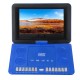 13.8 Inch Portable Television DVD VCD EVD CD Player EVD TV USB Game 270° Rotation LCD Screen with Remote Control