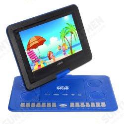 13.8 Inch Portable Television DVD VCD EVD CD Player EVD TV USB Game 270° Rotation LCD Screen with Remote Control 13.8 Inch Portable Television DVD VCD EVD CD Player EVD TV USB Game 270° Rotation LCD Screen with Remote Control