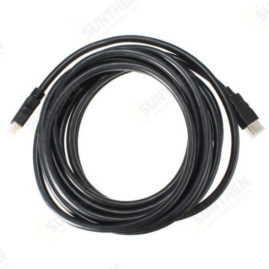 1.5m 3m 5m 10m 15m Gold 1080P HD Cable Lead Smart HD TV HDTV 3D 1.4V