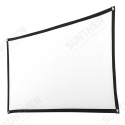 16:9 4:3 84 Inches Portable Projector Curtain Foldable HD Movie Projector Screen Home Theatre Office Meeting Projection 16:9 4:3 84 Inches Portable Projector Curtain Foldable HD Movie Projector Screen Home Theatre Office Meeting Projection
