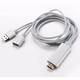 3 In 1 HDMI 1080P HD Cable Dongle Lightning/USB/TYPE-C Adapter For Android IOS