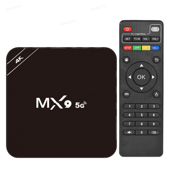 4K Android TV Box 4G64G RK3228 HD 3D Smart TV Box 2.4G WiFi Home Remote Control Google Play Media Player Set Top Box