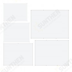 60 72 84 100 120 Inch 4 : 3 White High Brightness Reflective Projector Screen Cloth Foldable Fabric Cloth for Indoor Outdoor Movie 60 72 84 100 120 Inch 4 : 3 White High Brightness Reflective Projector Screen Cloth Foldable Fabric Cloth for Indoor Outdoor Movie