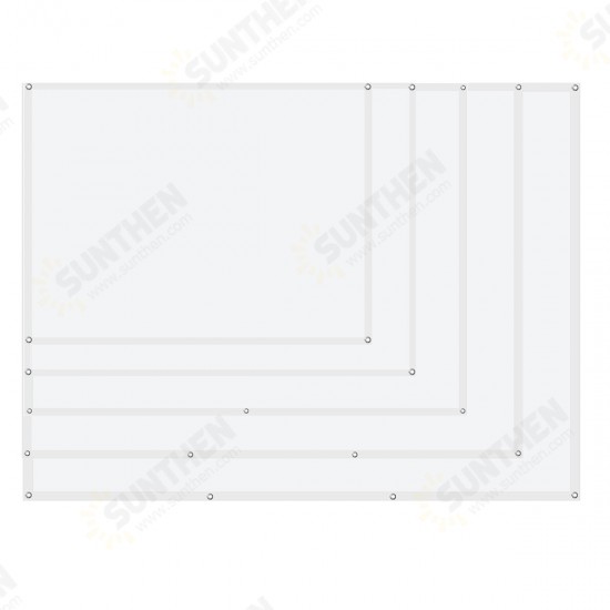 60 72 84 100 120 Inch 4 : 3 White High Brightness Reflective Projector Screen Cloth Foldable Fabric Cloth for Indoor Outdoor Movie 60 72 84 100 120 Inch 4 : 3 White High Brightness Reflective Projector Screen Cloth Foldable Fabric Cloth for Indoor Outdoor Movie