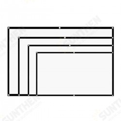60/100/120/150 inch 16:9 Foldable Portable Projector Screen Cloth Meeting Presentation Home Theater Projection Screen 60/100/120/150 inch 16:9 Foldable Portable Projector Screen Cloth Meeting Presentation Home Theater Projection Screen