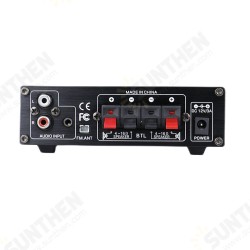 AS-22 Mini bluetooth Stereo Digital Amplifier 45W MAX RMS 300W Hi-Fi Class D 2 Channel Integrated Amp Power Amplifier AS-22 Mini bluetooth Stereo Digital Amplifier 45W MAX RMS 300W Hi-Fi Class D 2 Channel Integrated Amp Power Amplifier