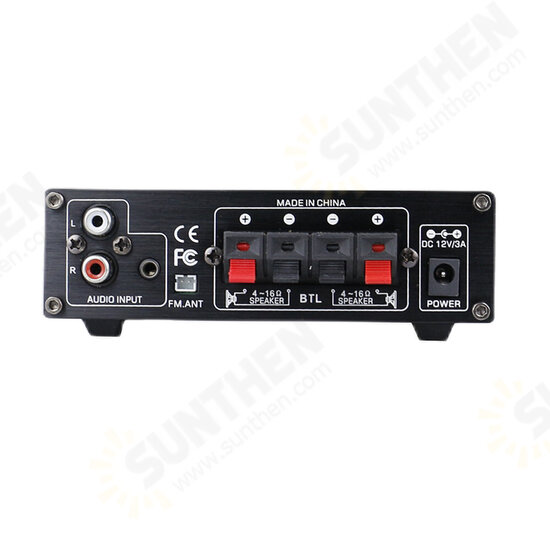 AS-22 Mini bluetooth Stereo Digital Amplifier 45W MAX RMS 300W Hi-Fi Class D 2 Channel Integrated Amp Power Amplifier