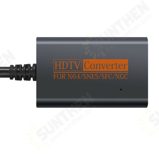 HDMI-compatible Converter Adapter for NGC/SNES/N64/SFC for Nintendo 64 for GameCube Plug And Play Full Digital Cable