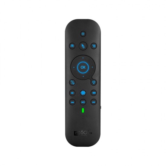 G60S Pro BT 2.4GHz Wireless Voice Air Mouse Remote Control With Backlit Mini Keyboard Touchpad for TV Box Computer Sep Top Box