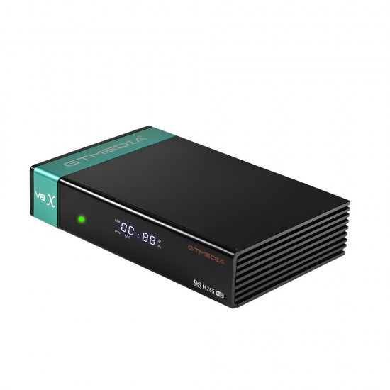 V8X DVB-S/S2/S2X 1080P HD Satellite TV Signal Receiver Set-top Box H.265 Built-in 2.4G WIFI Support CA Card Support IPTV Online Movie