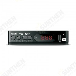 DVB-T2 DVB-C Digital Receiver TV Set-top Box H.265 HD 1080P IPTV USB WIFI YouTube Tuner Signal Receiver DVB-T2 DVB-C Digital Receiver TV Set-top Box H.265 HD 1080P IPTV USB WIFI YouTube Tuner Signal Receiver