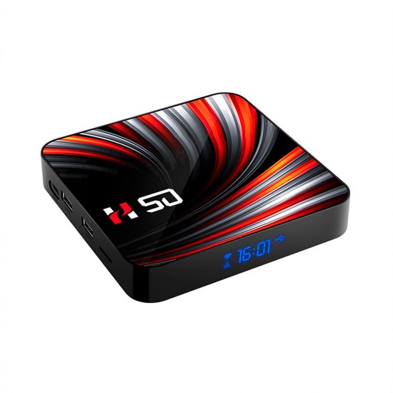 H50 RK3318 TV BOX Android 10.0 4GB RAM 32GB 4K 3D Video UHD Media Player with Dual Band WiFi bluetooth 4.0 Set Top Box