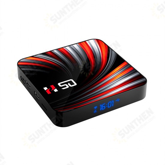 H50 RK3318 TV BOX Android 10.0 4GB RAM 32GB 4K 3D Video UHD Media Player with Dual Band WiFi bluetooth 4.0 Set Top Box