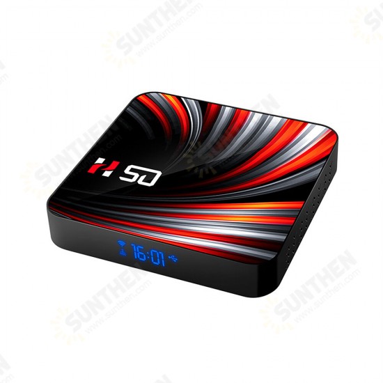 H50 RK3318 TV BOX Android 10.0 4GB RAM 32GB 4K 3D Video UHD Media Player with Dual Band WiFi bluetooth 4.0 Set Top Box