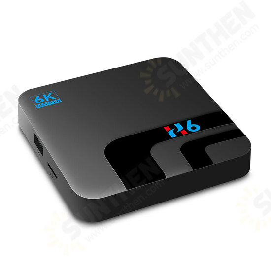 H6 H616 TV BOX Android 10.0 2G+32GB 6K HDR 3D Video UHD Media Player Support bluetooth WiFi Set Top Box