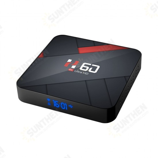 H60 H616 TV BOX 2+16GB Network Set-top Box Android 10 6k HD Network Player