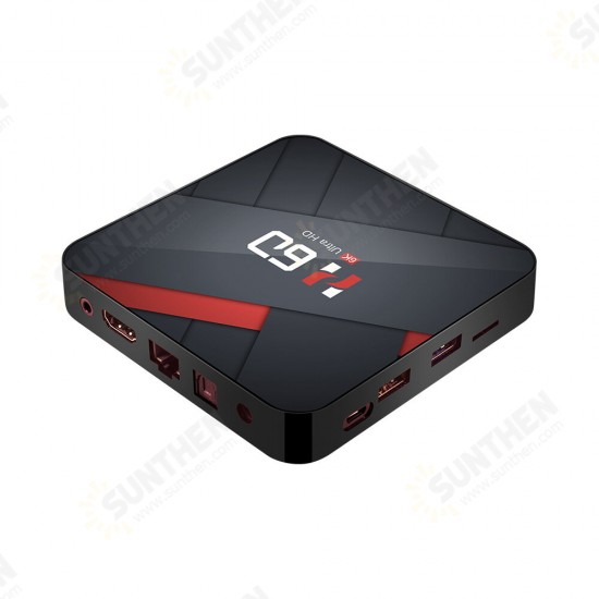 H60 H616 TV BOX 4+32GB Network Set-top Box Android 10 6k HD Network Player