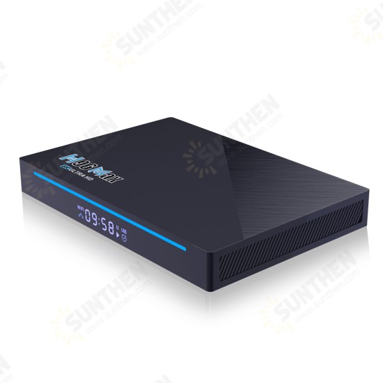 H96 MAX RK3566 SDRAM 8GB DDR3 128GB eMMC ROM Android 11.0 8K UHD TV Box bluetooth 4.0 5G Wifi 1000M LAN H.265 VP9 4K Decoder Voice Control OTT Box Support Youtube 4K Netflix HD