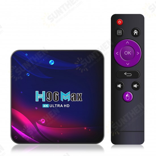 H96 Max V11 RK3318 DDR3 4GB RAM 32GB ROM Android 11 bluetooth 4.0 USB3.0 5G Wifi 4K UHD HDR TV Box H.265 VP9 Video Decoder OTT Box