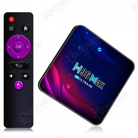 H96 Max V11 RK3318 DDR3 4GB RAM 32GB ROM Android 11 bluetooth 4.0 USB3.0 5G Wifi 4K UHD HDR TV Box H.265 VP9 Video Decoder OTT Box