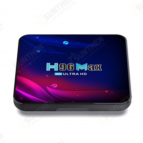 H96 Max V11 RK3318 DDR3 4GB RAM 64GB ROM Android 11 bluetooth 4.0 USB3.0 5G Wifi 4K UHD HDR TV Box H.265 VP9 Video Decoder OTT Box