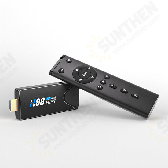 H98mini H313 Smart TV Stick Android 10.0 2G+16GB Support bluetooth WiFi TV BOX 4K HDR H.265 TV Receiver Set Top Box