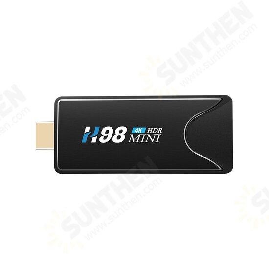 H98mini H313 Smart TV Stick Android 10.0 2G+16GB Support bluetooth WiFi TV BOX 4K HDR H.265 TV Receiver Set Top Box