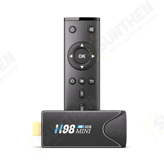 H98mini H313 Smart TV Stick Android 10.0 2G+16GB Support bluetooth WiFi TV BOX 4K HDR H.265 TV Receiver Set Top Box