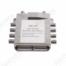 JS-MS28 2 in 8 Diseqc Switch Satellite Multiswitch Satellite Antenna Flat LNB Switch JS-MS28 2 in 8 Diseqc Switch Satellite Multiswitch Satellite Antenna Flat LNB Switch