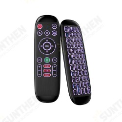 M6 2.4G Air Mouse Intelligent Voice Remote Control Wireless Air Mouse with Gyroscope Colorful Backlit with Google Assistant for TV Box Projector Smart TV Computer M6 2.4G Air Mouse Intelligent Voice Remote Control Wireless Air Mouse with Gyroscope Colorful Backlit with Google Assistant for TV Box Projector Smart TV Computer