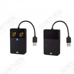 AU682 200m Through-wall Audio Transmitter Receiver with Bluetooth 3.5mm Interface Support Optical SPDIF Coaxial 3.5mm AUX RCA Wireless Adapter for Mobile Phone PC Laptop for iPad to Speaker Headset AU682 200m Through-wall Audio Transmitter Receiver with Bluetooth 3.5mm Interface Support Optical SPDIF Coaxial 3.5mm AUX RCA Wireless Adapter for Mobile Phone PC Laptop for iPad to Speaker Headset
