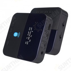 BTC880 2 in 1 Transmitter Receiver Wireless bluetooth 5.0 Audio Adapter Converter for aptX LL HD Low Latency CD Level HIFI Audio Transmission Support 2 Speaker Headphone BTC880 2 in 1 Transmitter Receiver Wireless bluetooth 5.0 Audio Adapter Converter for aptX LL HD Low Latency CD Level HIFI Audio Transmission Support 2 Speaker Headphone