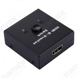 NK-Q3 1080P Plug And Play HDMI Splitter Switch Two In and One Out Smart HDMI Bi-Direction Video Adapter NK-Q3 1080P Plug And Play HDMI Splitter Switch Two In and One Out Smart HDMI Bi-Direction Video Adapter