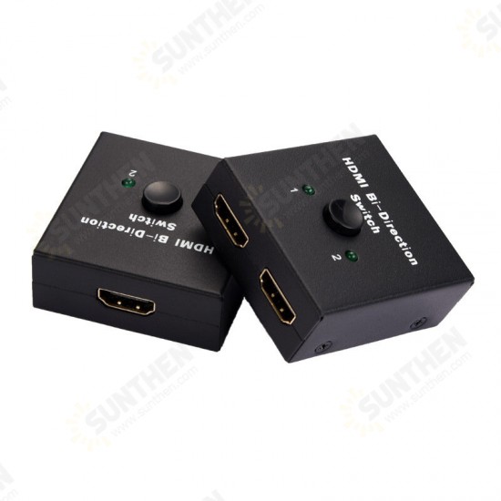 NK-Q3 1080P Plug And Play HDMI Splitter Switch Two In and One Out Smart HDMI Bi-Direction Video Adapter NK-Q3 1080P Plug And Play HDMI Splitter Switch Two In and One Out Smart HDMI Bi-Direction Video Adapter