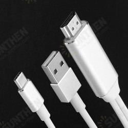 Type-C to HD 4K HD Converter Adapter Phone to TV Wired Display Dongle Stick Type-C to HD 4K HD Converter Adapter Phone to TV Wired Display Dongle Stick