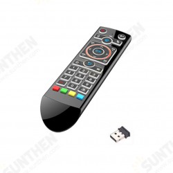 Q2 Voice Control Flying Mouse 2.4G for Set Top Box Projector Wireless Remote Control Air Flying Mouse Blacklight Q2 Voice Control Flying Mouse 2.4G for Set Top Box Projector Wireless Remote Control Air Flying Mouse Blacklight