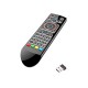 Q2 Voice Control Flying Mouse 2.4G for Set Top Box Projector Wireless Remote Control Air Flying Mouse Blacklight