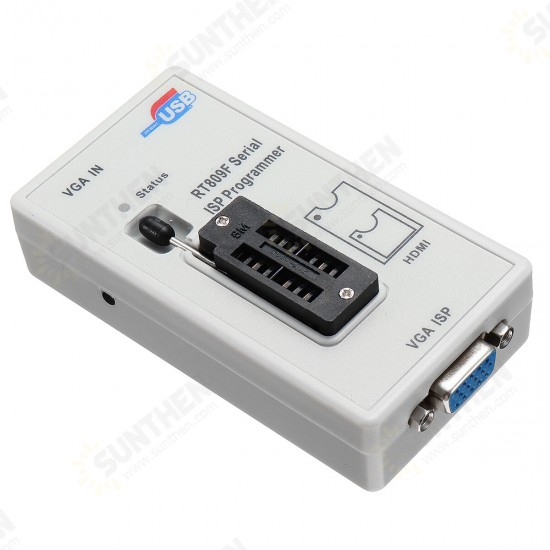 RT809F Serial ISP Programmer Tool for PC MainBoard LCD Controller Read and Write