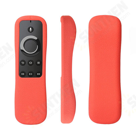 Red TV Remote Control Cover Skin For Amazon Alexa Voice Fire TV Remote Newest Second Generation