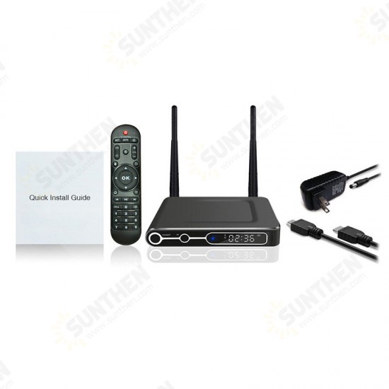 S922 Amlogic S922X Hexa-core DDR4 2G RAM eMMC 16G bluetooth 4.2 5G Dual Band Wifi Android 9.0 4K TV Box