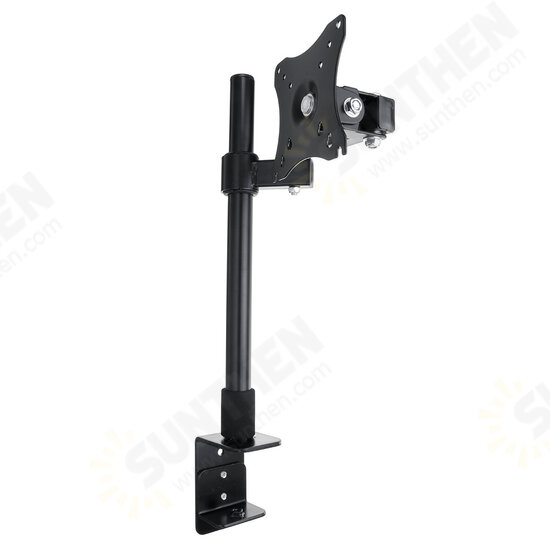 Single Arm Desk Mount LCD Computer Monitor Bracket Clamp Stand 14-27 inch Screen TV Bracket