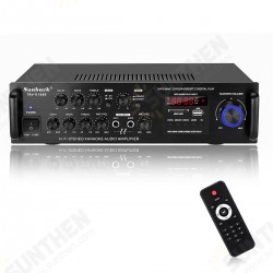 TAV-6188E 2000W bluetooth5.0 Audio Amplifier Stereo Home Theater AMP Car Home 2CH AUX USB FM SD TAV-6188E 2000W bluetooth5.0 Audio Amplifier Stereo Home Theater AMP Car Home 2CH AUX USB FM SD