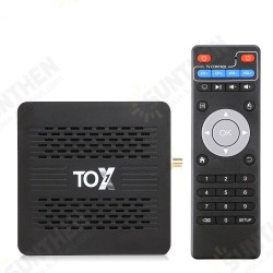 TOX1 S905X3 Smart TV Box Android 9.0 4G+32GB bluetooth 4.2 TVBOX with Dual Band WiFi Support OTA 1000M Ethernet 4K Media Player Set Top Box TOX1 S905X3 Smart TV Box Android 9.0 4G+32GB bluetooth 4.2 TVBOX with Dual Band WiFi Support OTA 1000M Ethernet 4K Media Player Set Top Box