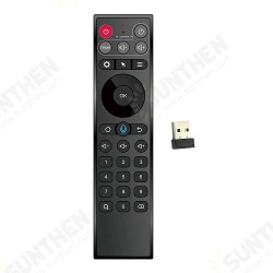 TZ20 2.4G AirMouse Intelligent Voice Remote Control Wireless Air Mouse with Gyroscope for TV Box Projector Smart TV Computer TZ20 2.4G AirMouse Intelligent Voice Remote Control Wireless Air Mouse with Gyroscope for TV Box Projector Smart TV Computer