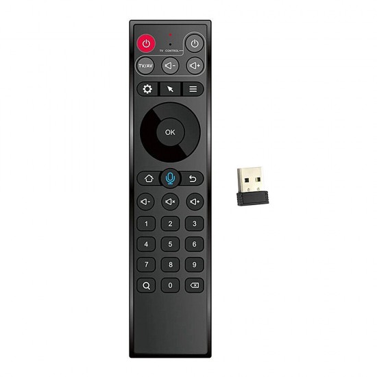 TZ20 2.4G AirMouse Intelligent Voice Remote Control Wireless Air Mouse with Gyroscope for TV Box Projector Smart TV Computer