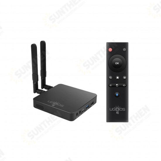 UT8 Rockchip RK3568 DDR4 4GB 32GB eMMC Android 11 WIFI 6 1000M LAN 4K@60fps HDR10 BT 5.0 Smart TV BOX with bluetooth Voice Remote