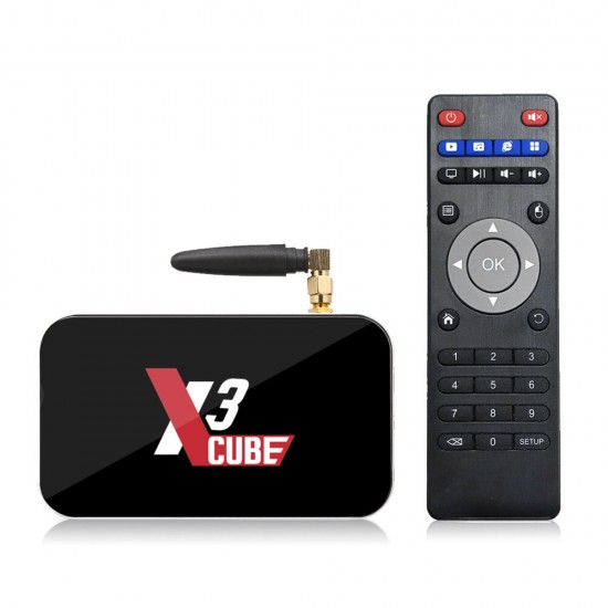 X4 CUBE Smart TV Box Android 11 2+16GB+ Dual WIFI Bluetooth