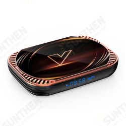 X4 Amlogic S905X4 Smart TV Box Android 11.0 4G 32GB Support bluetooth 4.0 2.4G/5GHz WiFi TVBOX with AV1 Video Player 1000M Youtube HD 4K Set Top Box X4 Amlogic S905X4 Smart TV Box Android 11.0 4G 32GB Support bluetooth 4.0 2.4G/5GHz WiFi TVBOX with AV1 Video Player 1000M Youtube HD 4K Set Top Box
